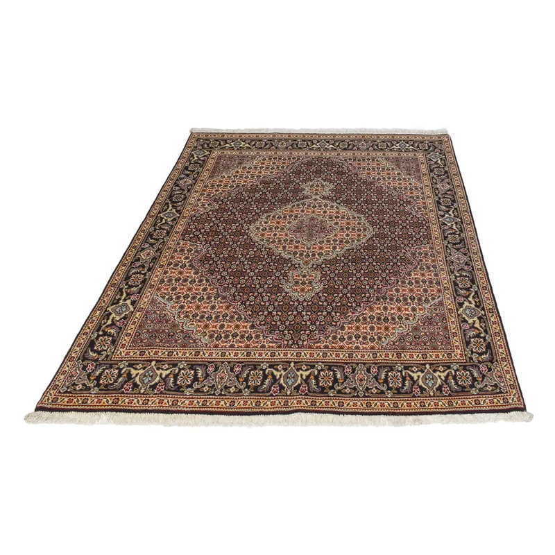 Täbriz - 40 Raj Teppich 152x202cm - Perserteppich - rost