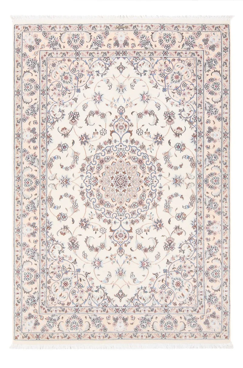 Nain - 6La Teppich 111x158cm - Perserteppich - creme