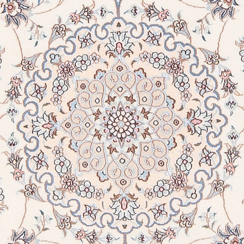 Nain - 6La Teppich 111x158cm - Perserteppich - creme