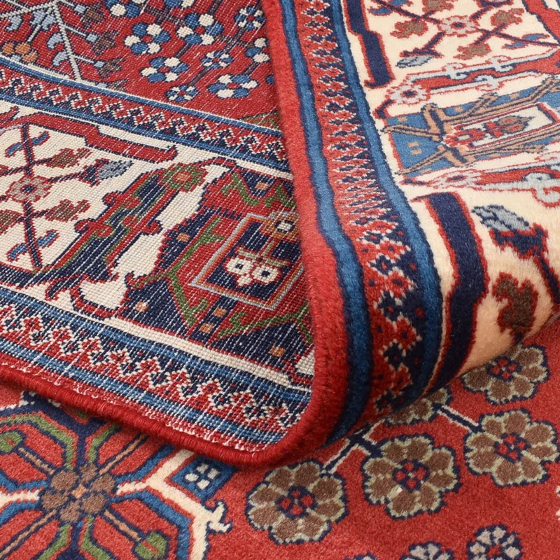 Meymeh Teppich 140x200cm - Perserteppich - rot