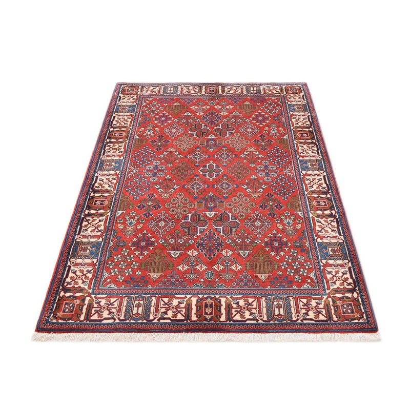 Meymeh Teppich 140x200cm - Perserteppich - rot