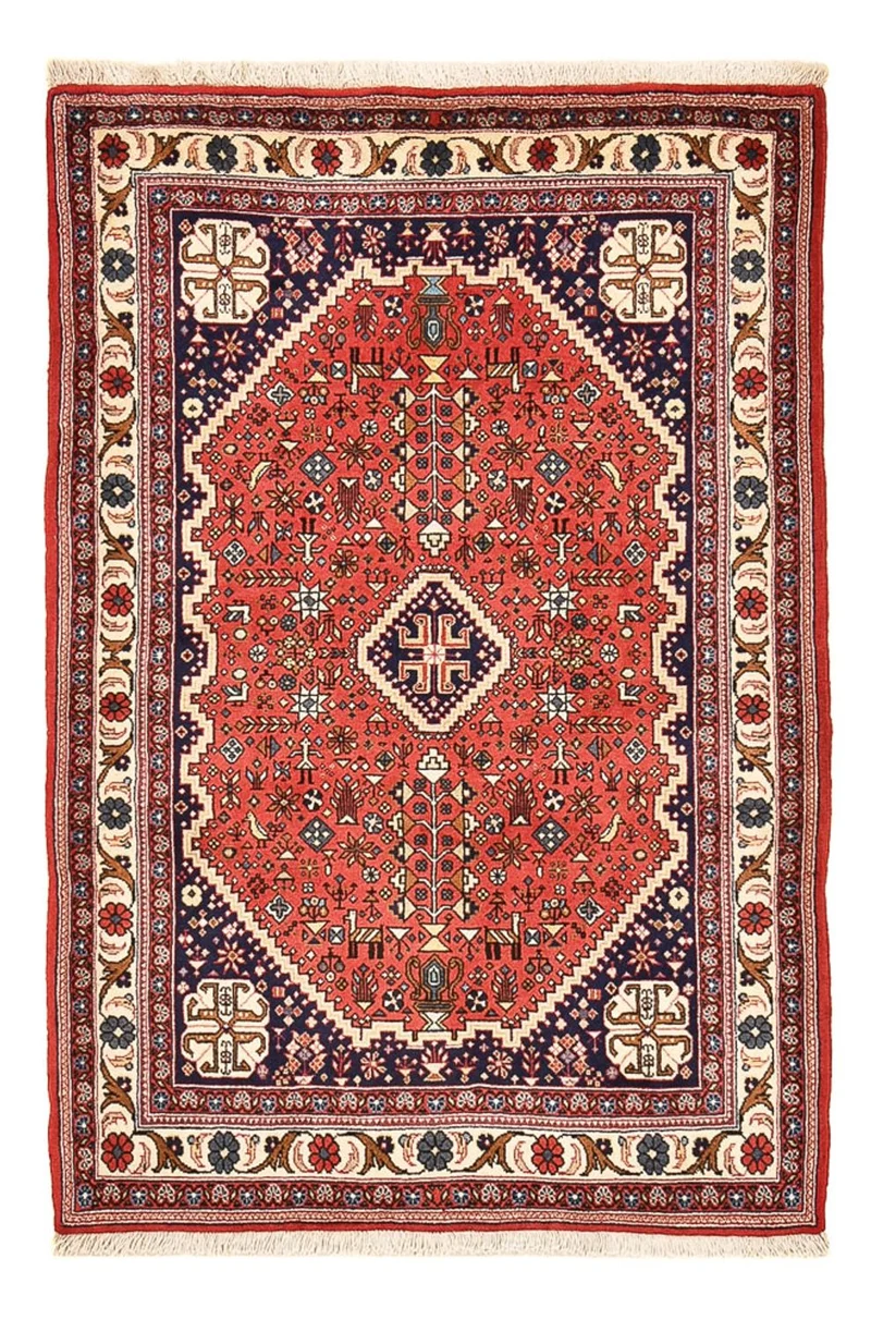 Abadeh Teppich 100x160cm - Perserteppich - rot