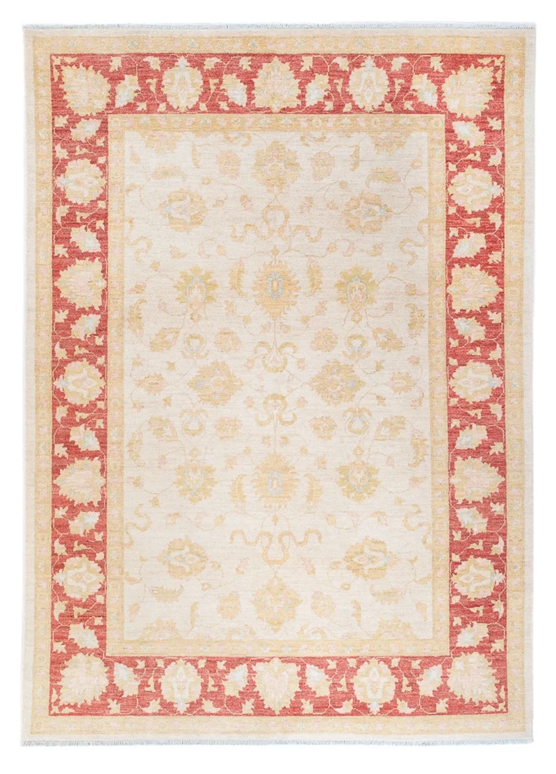 Ziegler Teppich 170x243cm - Orientteppich - beige