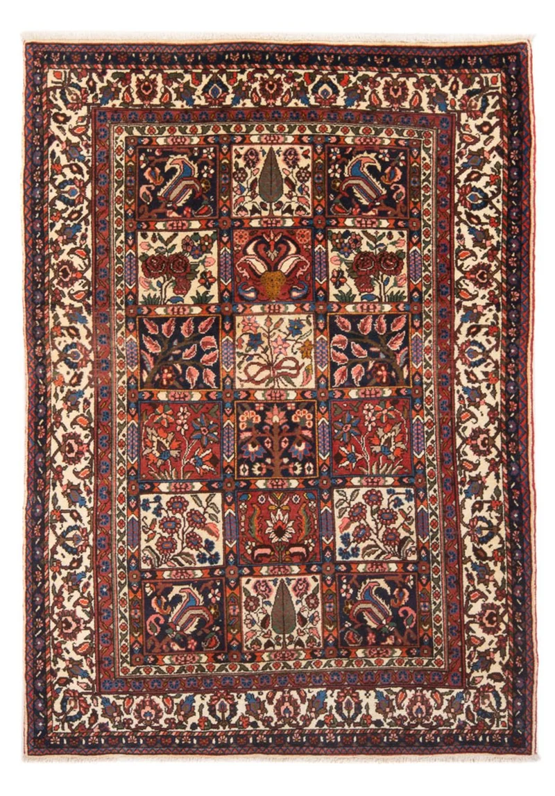 Bachtiar Teppich 138x200cm - Perserteppich - mehrfarbig