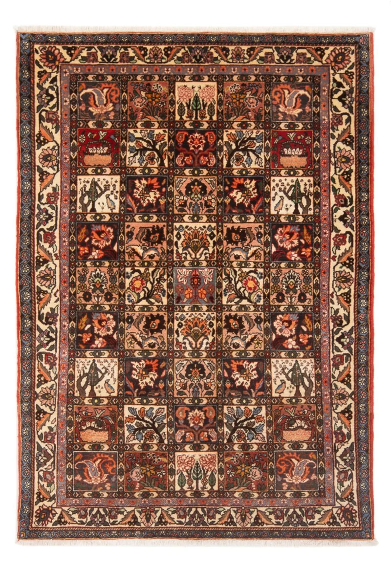 Bachtiar Teppich 140x210cm - Perserteppich - mehrfarbig