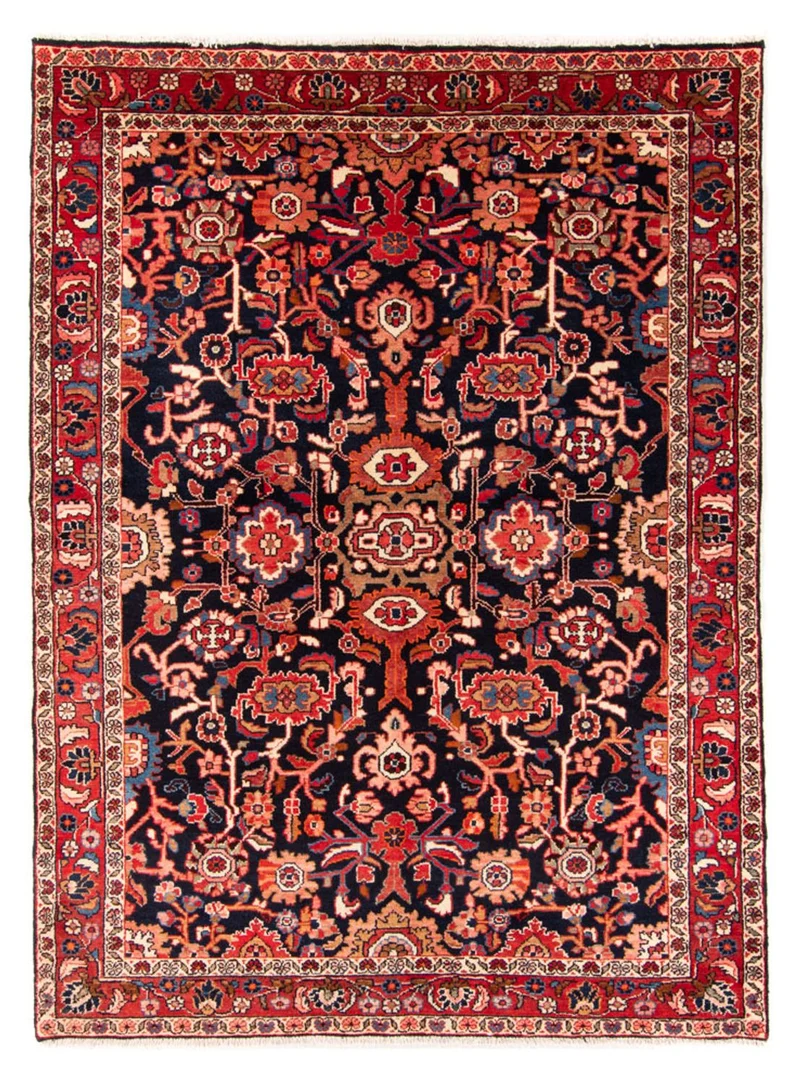 Nahavand Teppich 157x220cm - Perserteppich - dunkelblau