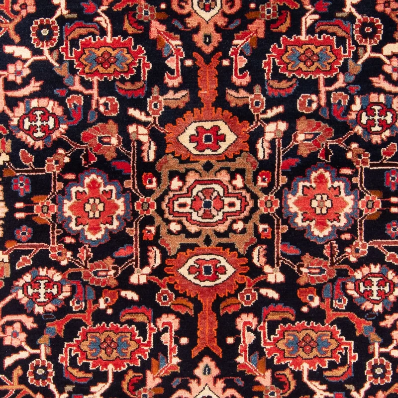 Nahavand Teppich 157x220cm - Perserteppich - dunkelblau
