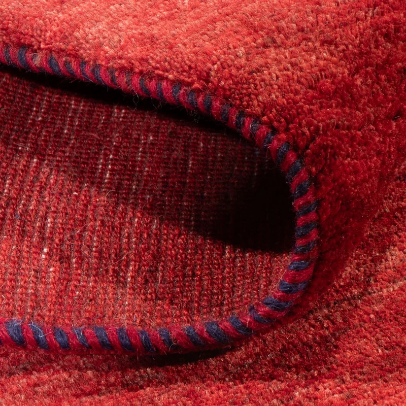 Gabbeh Persisch Teppich 150x200cm - Perserteppich Wollteppich - rot