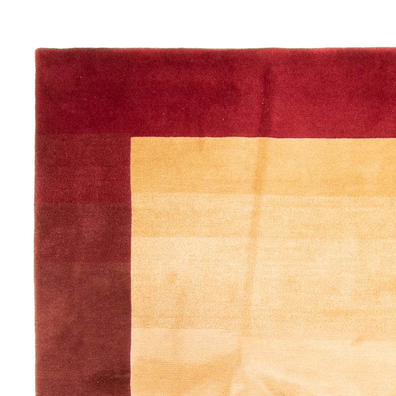 Nepal Teppich 251x352cm - Wollteppich - gold
