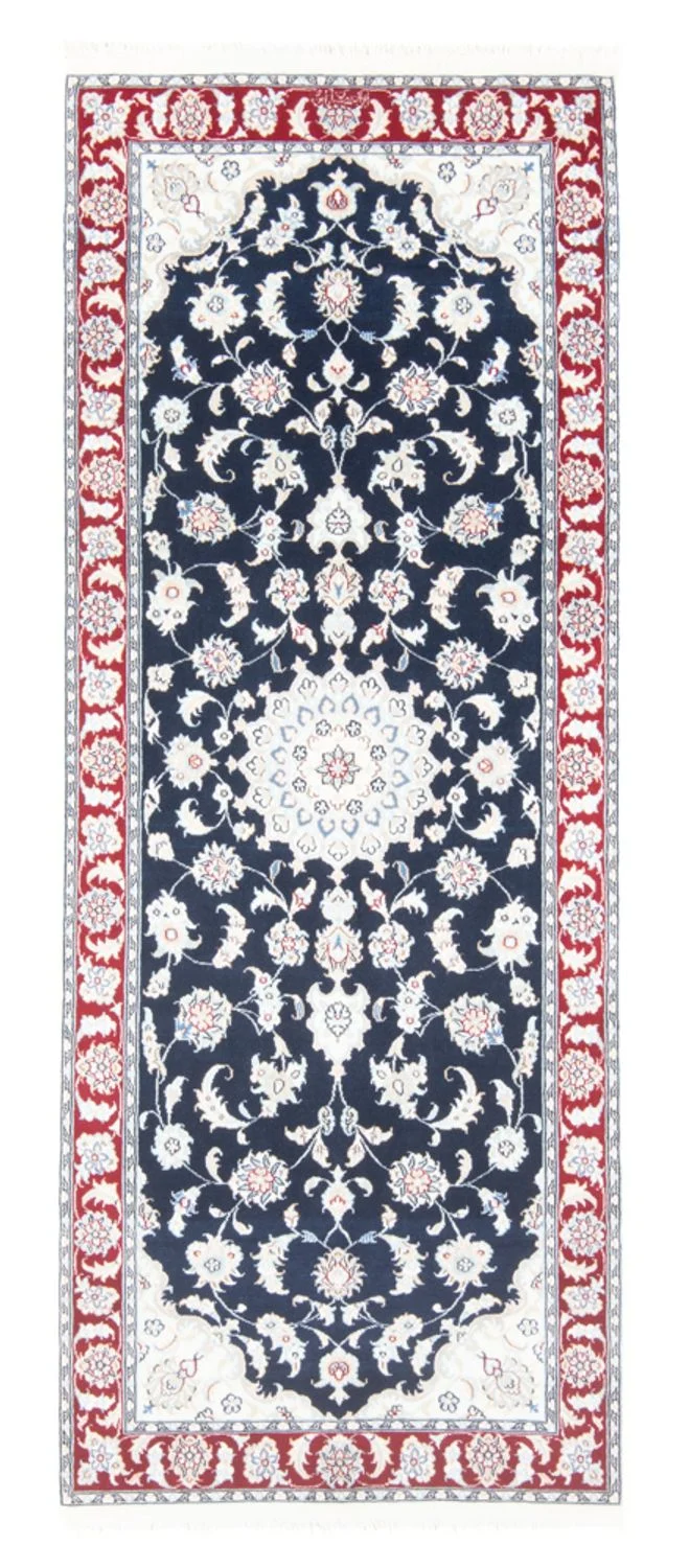 Nain - 9La Teppich 80x200cm - Perserteppich - dunkelblau