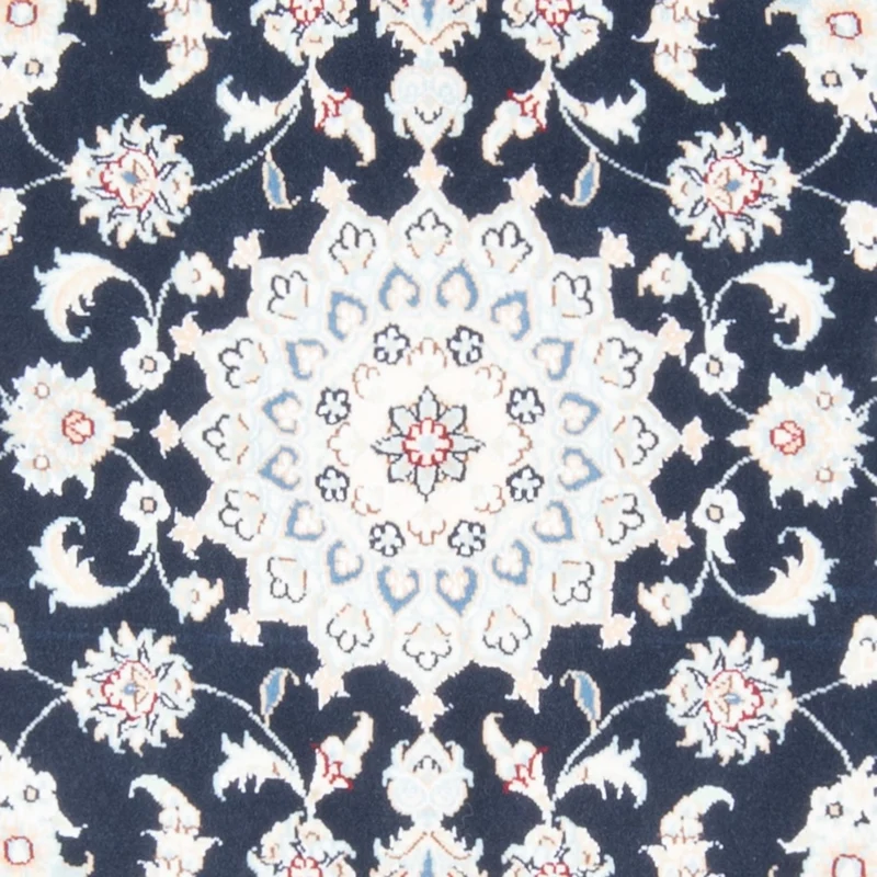 Nain - 9La Teppich 80x200cm - Perserteppich - dunkelblau
