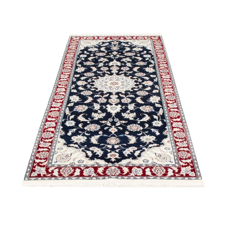 Nain - 9La Teppich 80x200cm - Perserteppich - dunkelblau