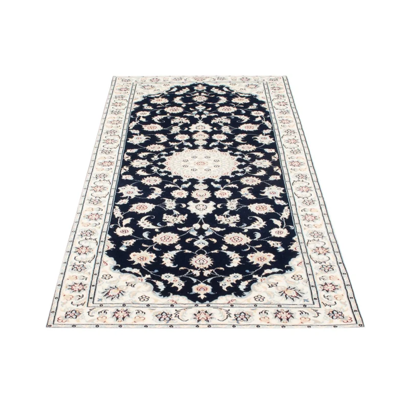 Nain - 9La Teppich 80x200cm - Perserteppich - dunkelblau