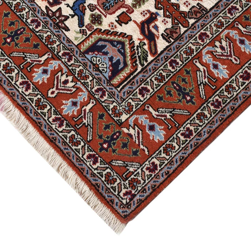 Ardebil Teppich 140x200cm - Perserteppich - mehrfarbig