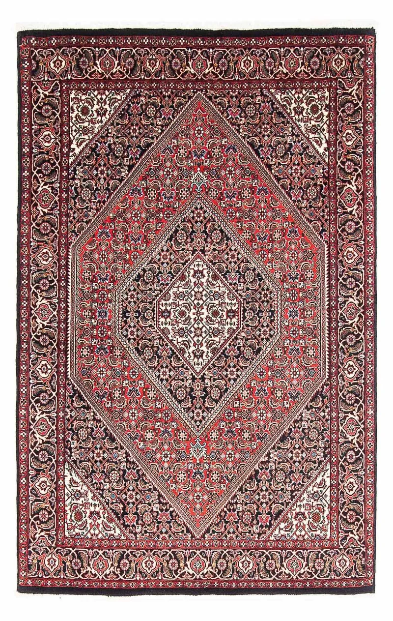 Bidjar Teppich 110x175cm - Perserteppich - rot
