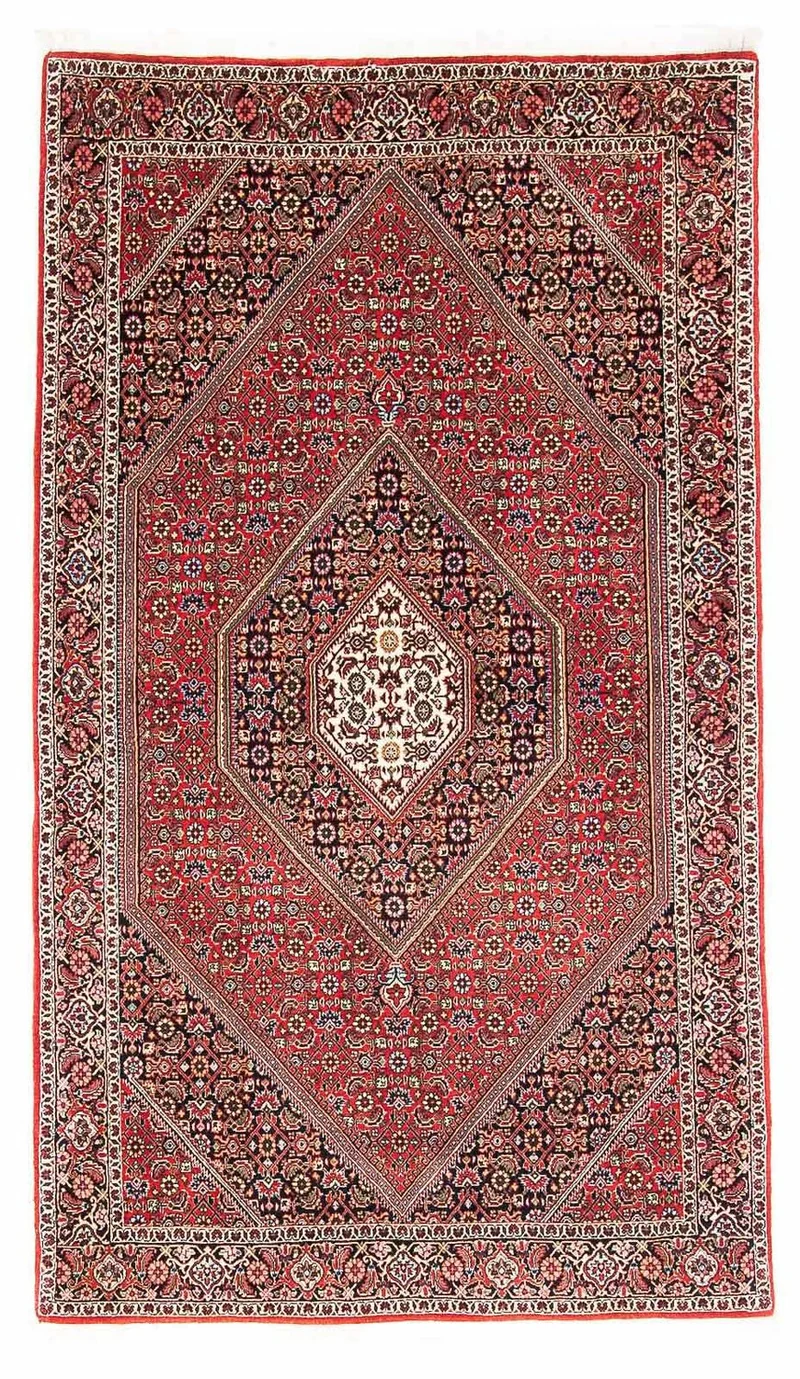 Bidjar Teppich 110x175cm - Perserteppich - rot