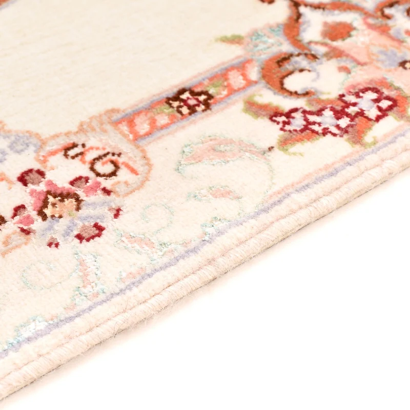 Täbriz - 50 Raj Teppich 60x90cm - Perserteppich - creme