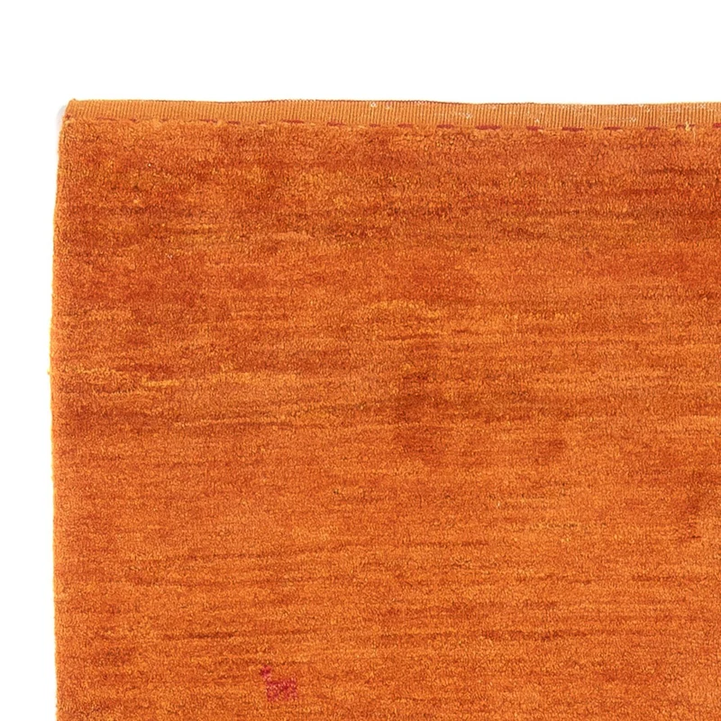 Gabbeh Persisch Teppich 118x196cm - Perserteppich Wollteppich - orange