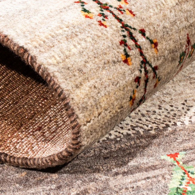 Loribaft Teppich Perser 84x130cm - Orientteppich - mehrfarbig