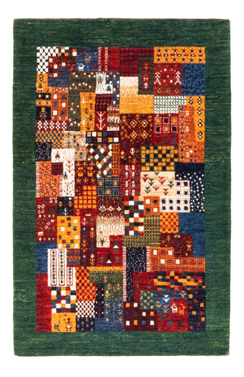 Loribaft Teppich Perser 85x128cm - Orientteppich - mehrfarbig