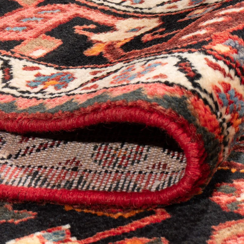 Hamadan Teppich 135x215cm - Perserteppich - dunkelblau