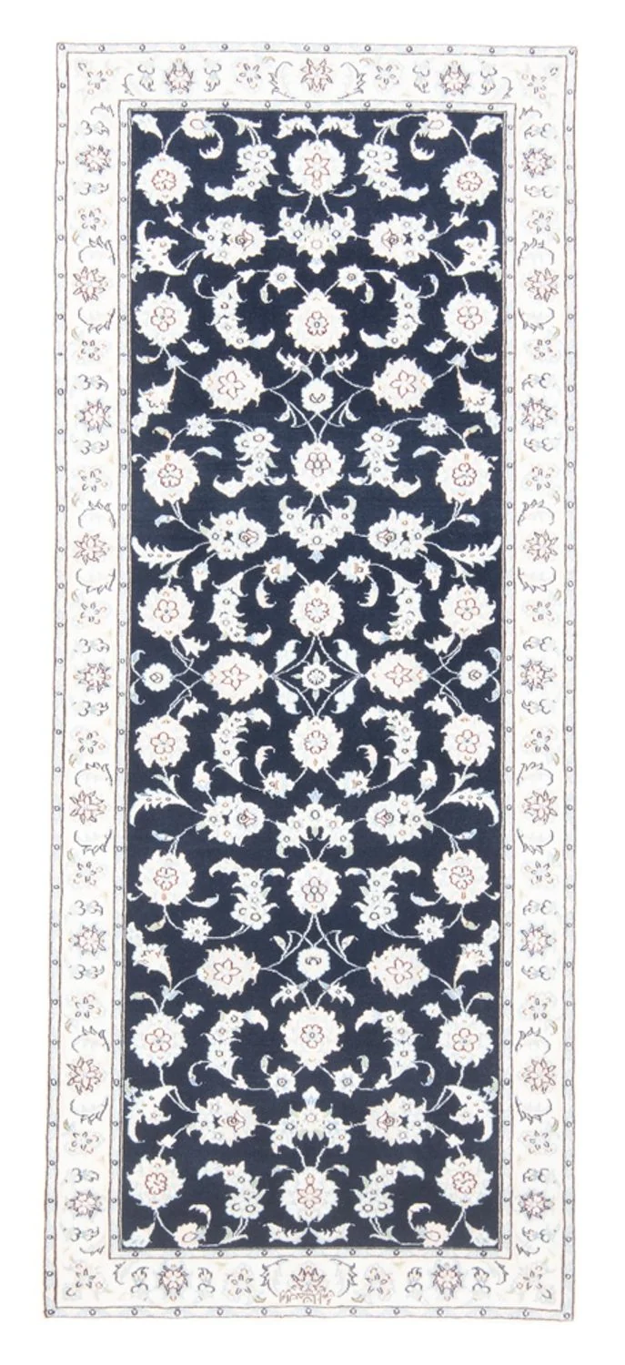 Nain - 9La Teppich 82x194cm - Perserteppich - dunkelblau
