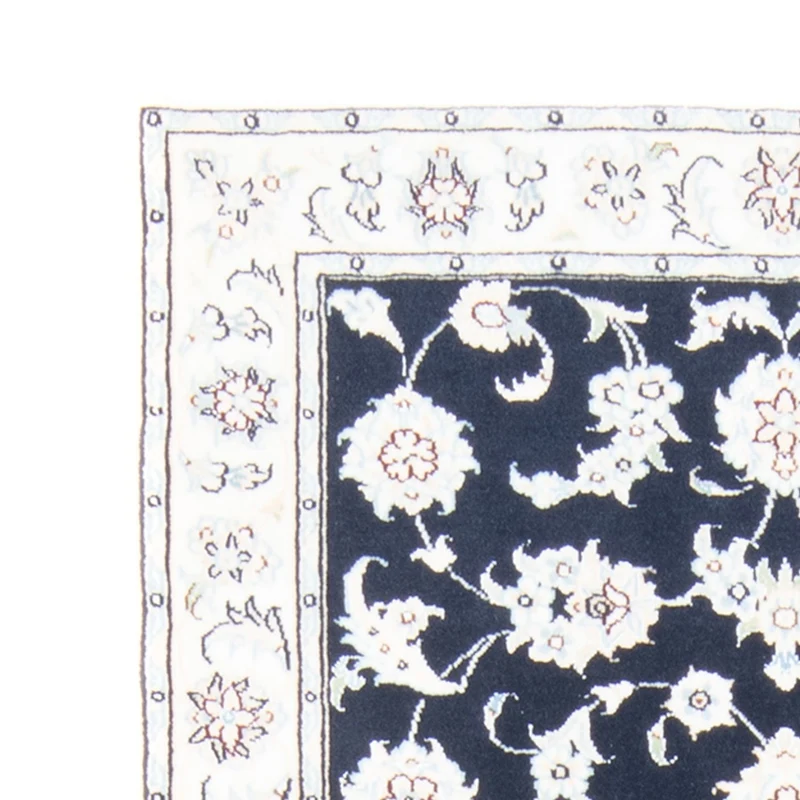 Nain - 9La Teppich 82x194cm - Perserteppich - dunkelblau