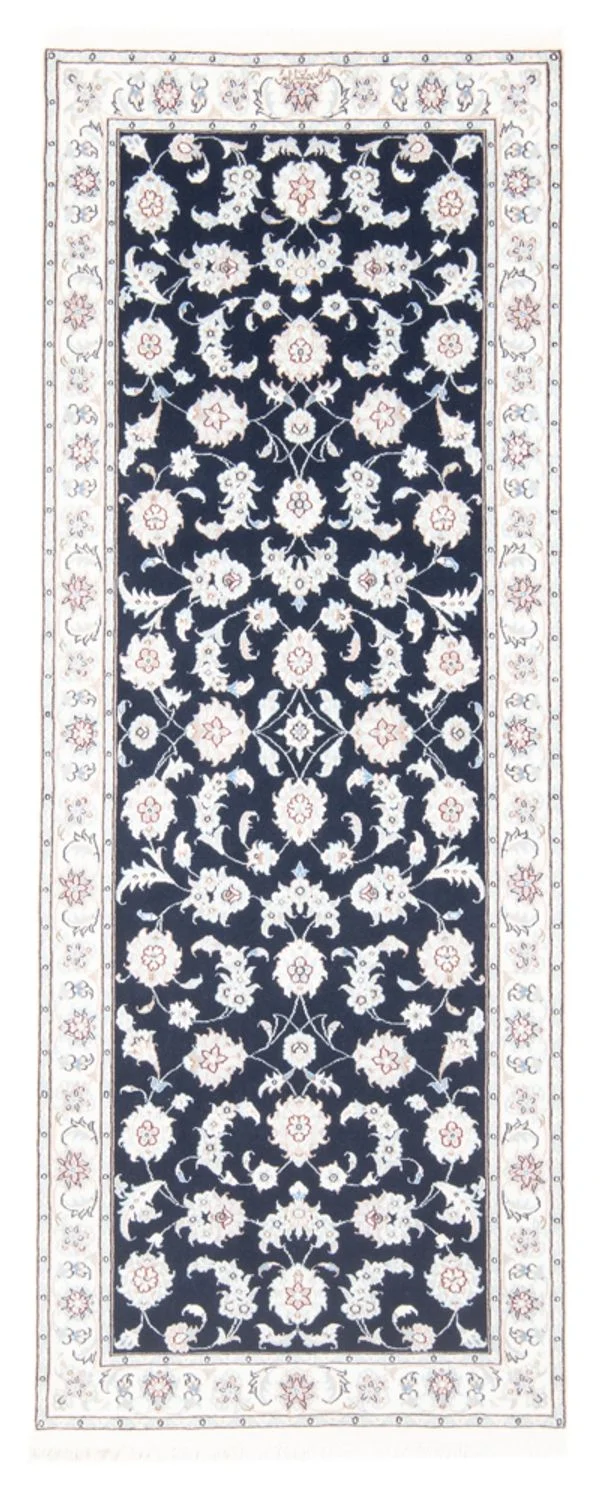Nain - 9La Teppich 80x197cm - Perserteppich - dunkelblau