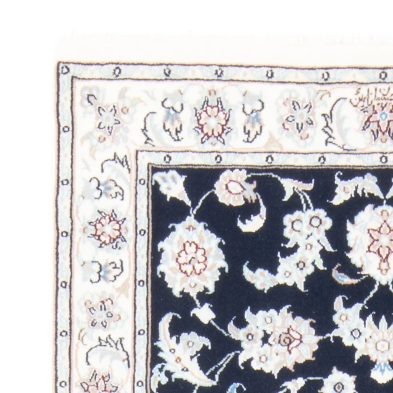 Nain - 9La Teppich 80x197cm - Perserteppich - dunkelblau
