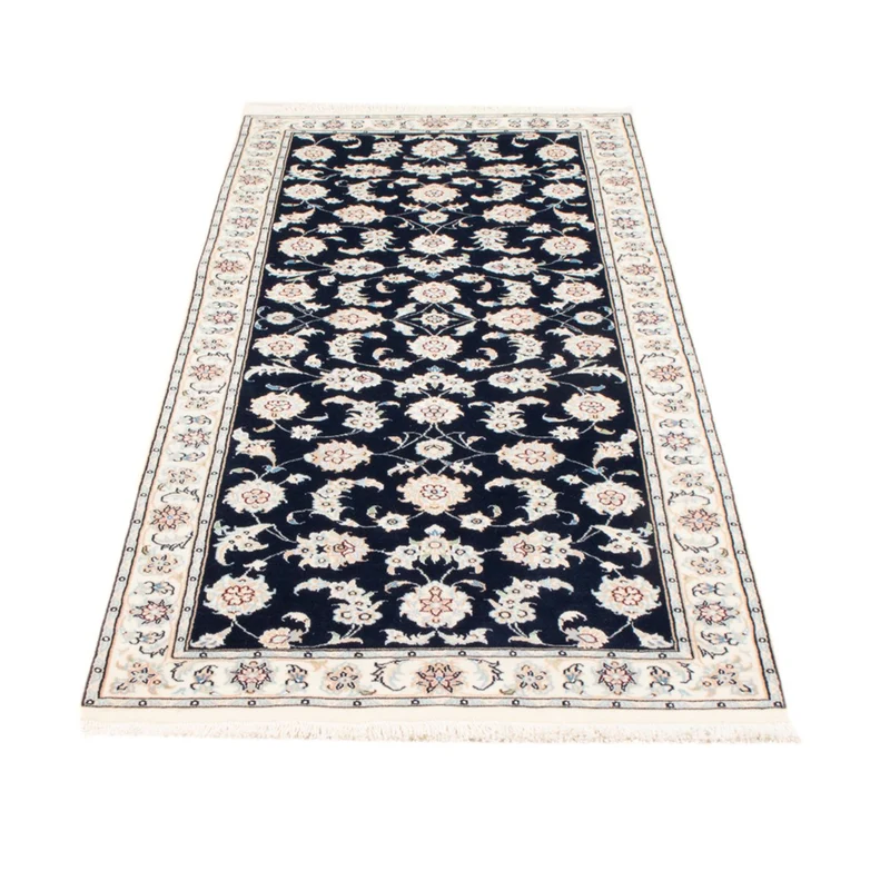Nain - 9La Teppich 80x197cm - Perserteppich - dunkelblau