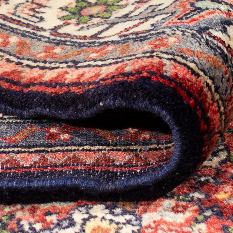 Hamadan Teppich 130x195cm - Perserteppich - rot