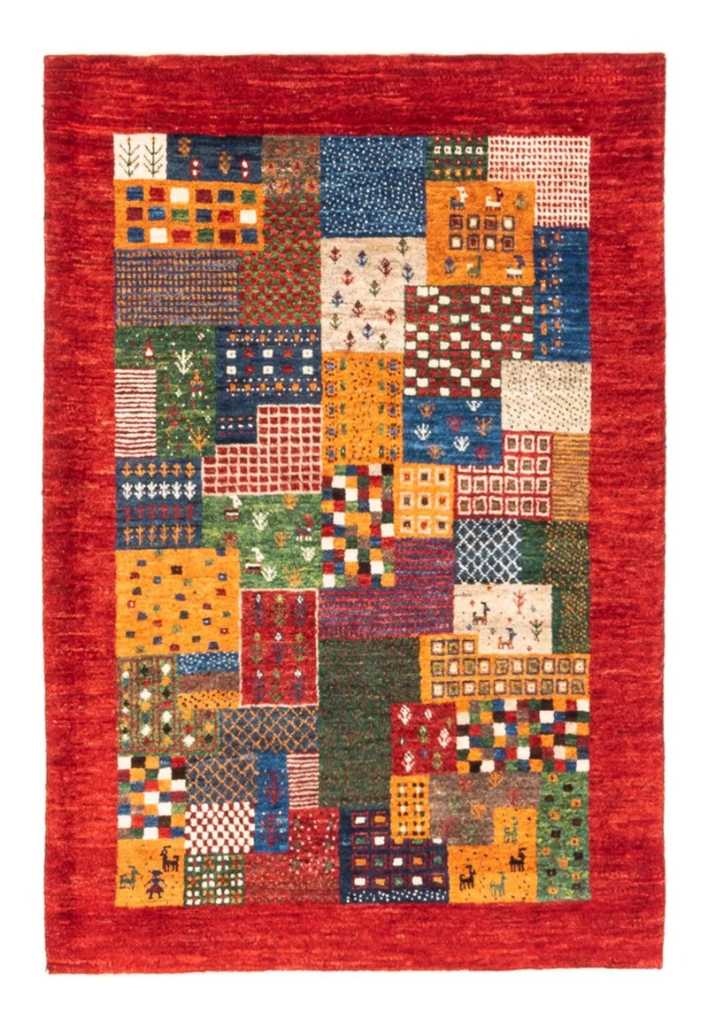 Loribaft Teppich Perser 86x126cm - Orientteppich - mehrfarbig