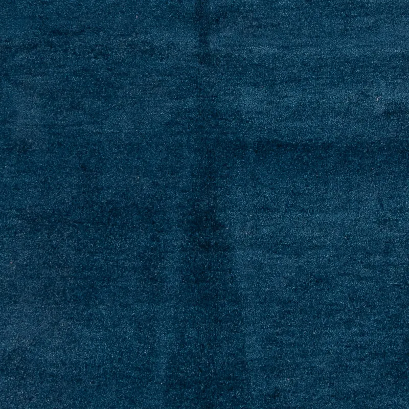 Gabbeh Teppich Indus 254x346cm - Wollteppich - blau