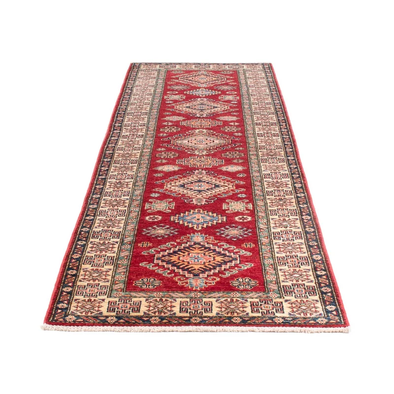 Kazak Teppich 80x302cm - Orientteppich - rot