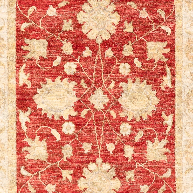Ziegler Teppich 77x295cm - Orientteppich - rot