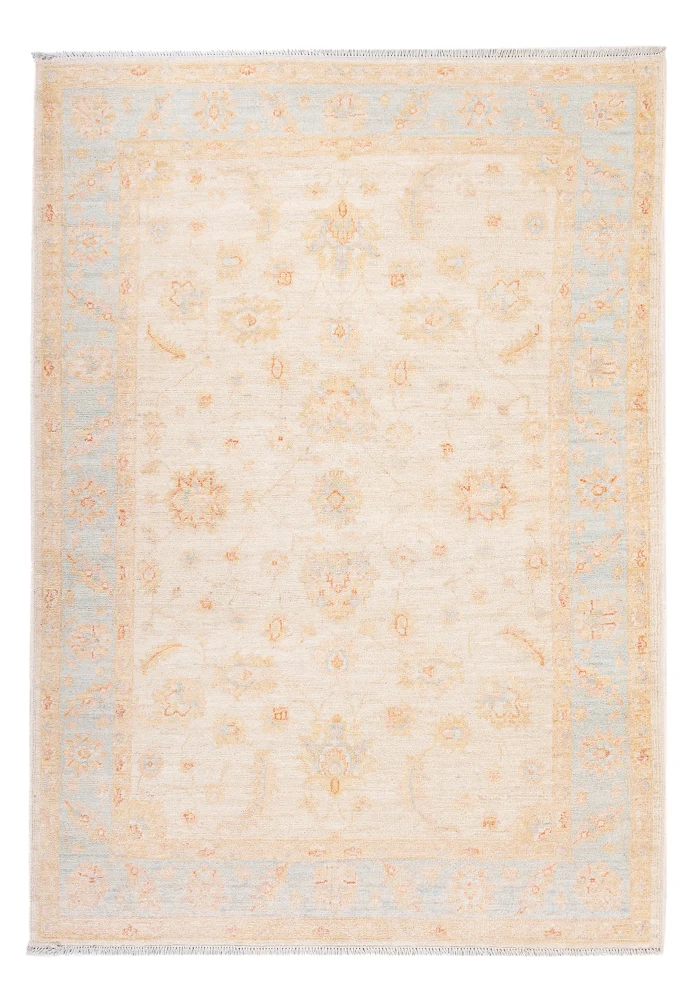 Ziegler Teppich 125x182cm - Orientteppich - naturweiß