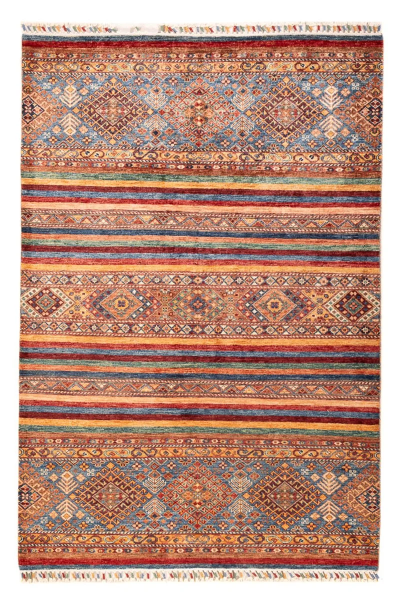 Shal Teppich 123x181cm - Orientteppich - mehrfarbig