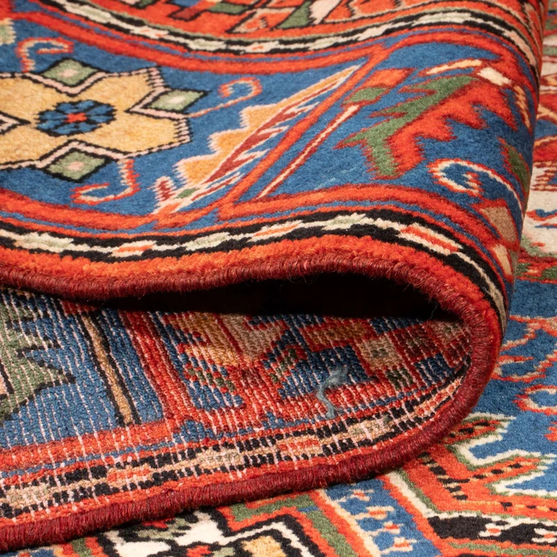Nahavand Teppich 140x200cm - Perserteppich - blau