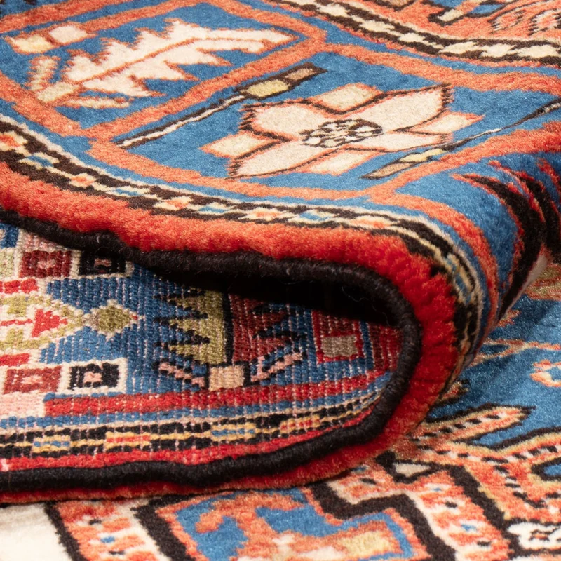 Nahavand Teppich 140x200cm - Perserteppich - blau