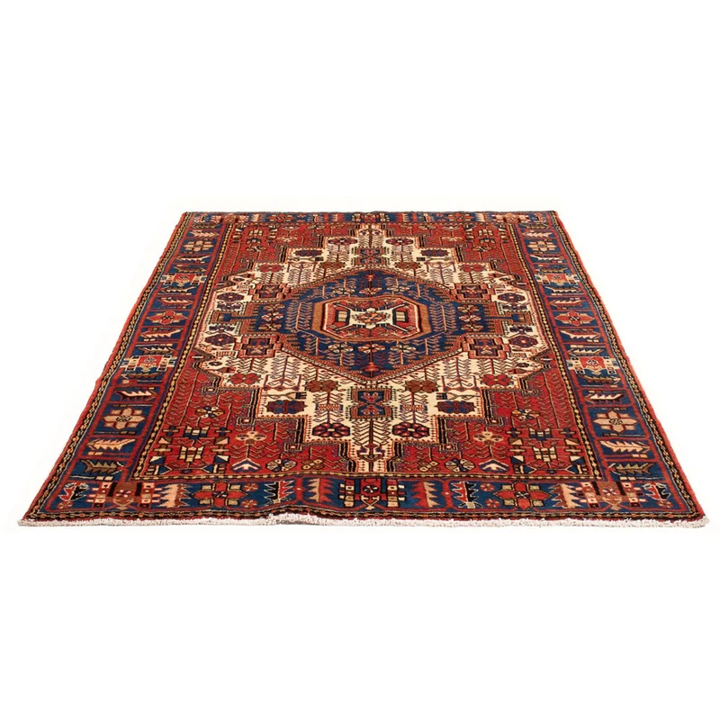 Nahavand Teppich 140x200cm - Perserteppich - blau