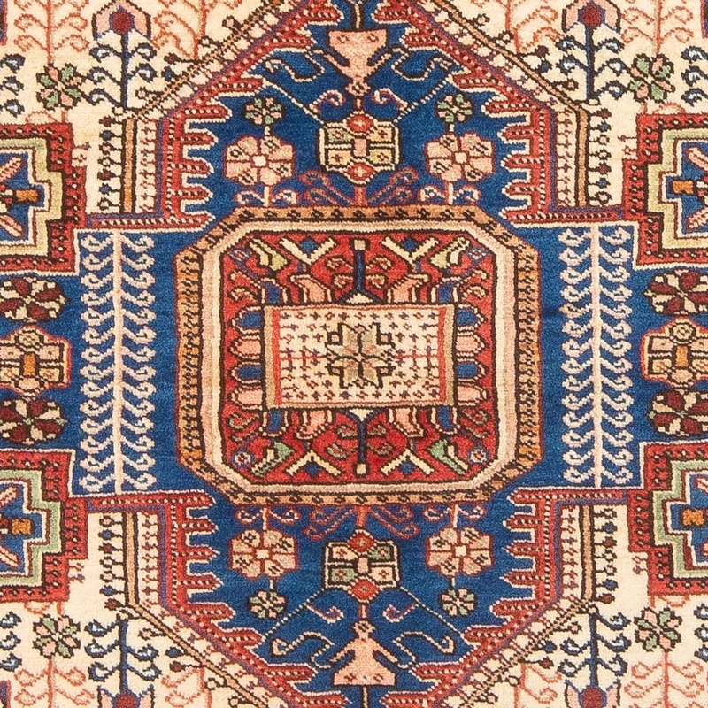 Nahavand Teppich 140x200cm - Perserteppich - blau