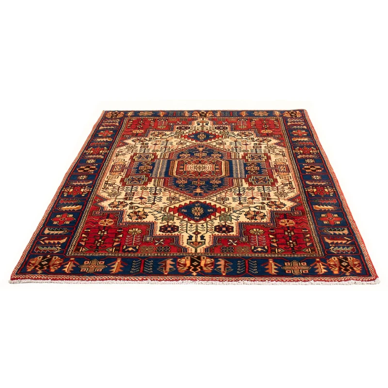 Nahavand Teppich 140x200cm - Perserteppich - blau