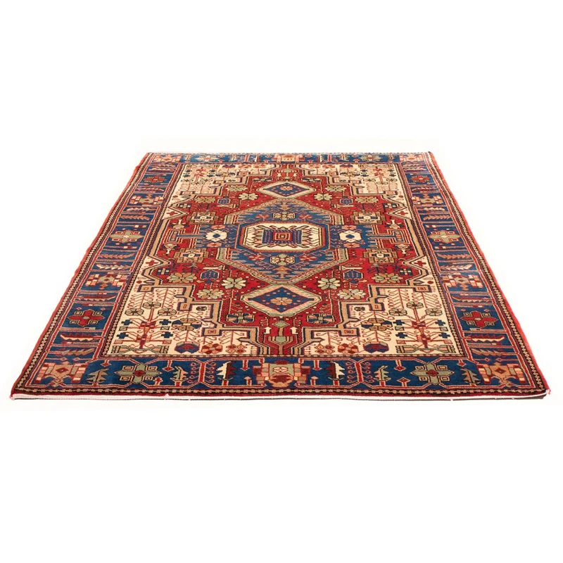 Nahavand Teppich 140x200cm - Perserteppich - blau