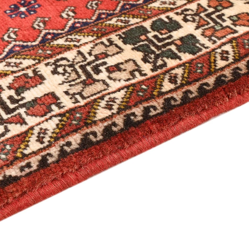 Abadeh Teppich 104x150cm - Perserteppich - rot