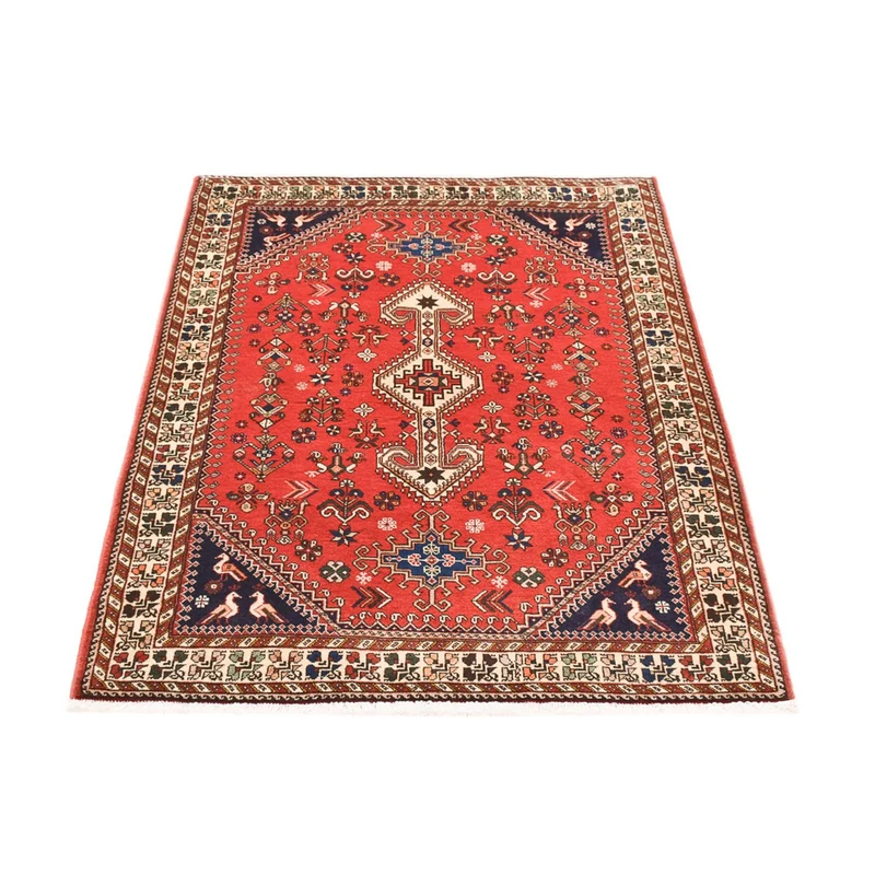Abadeh Teppich 104x150cm - Perserteppich - rot