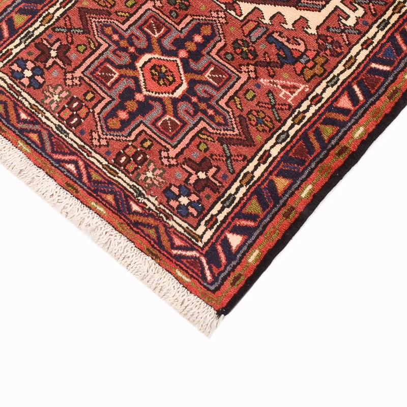 Qaraja Teppich 68x290cm - Perserteppich - hellrot