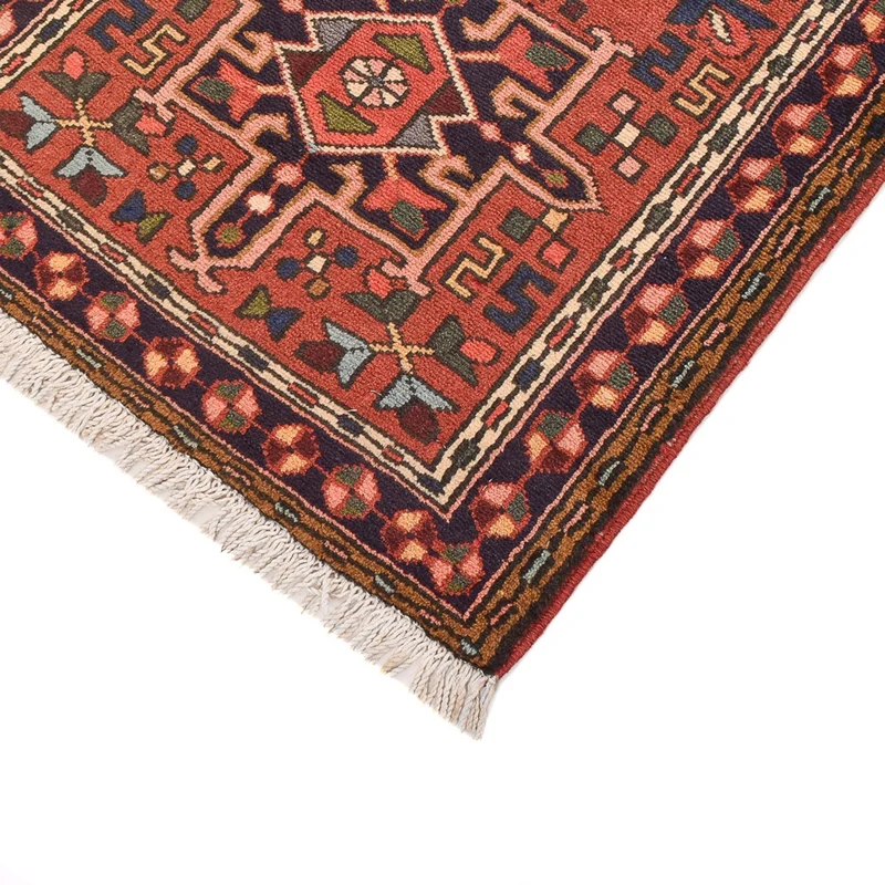 Qaraja Teppich 70x280cm - Perserteppich - rot