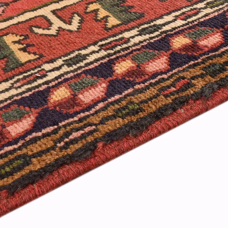 Qaraja Teppich 70x280cm - Perserteppich - rot