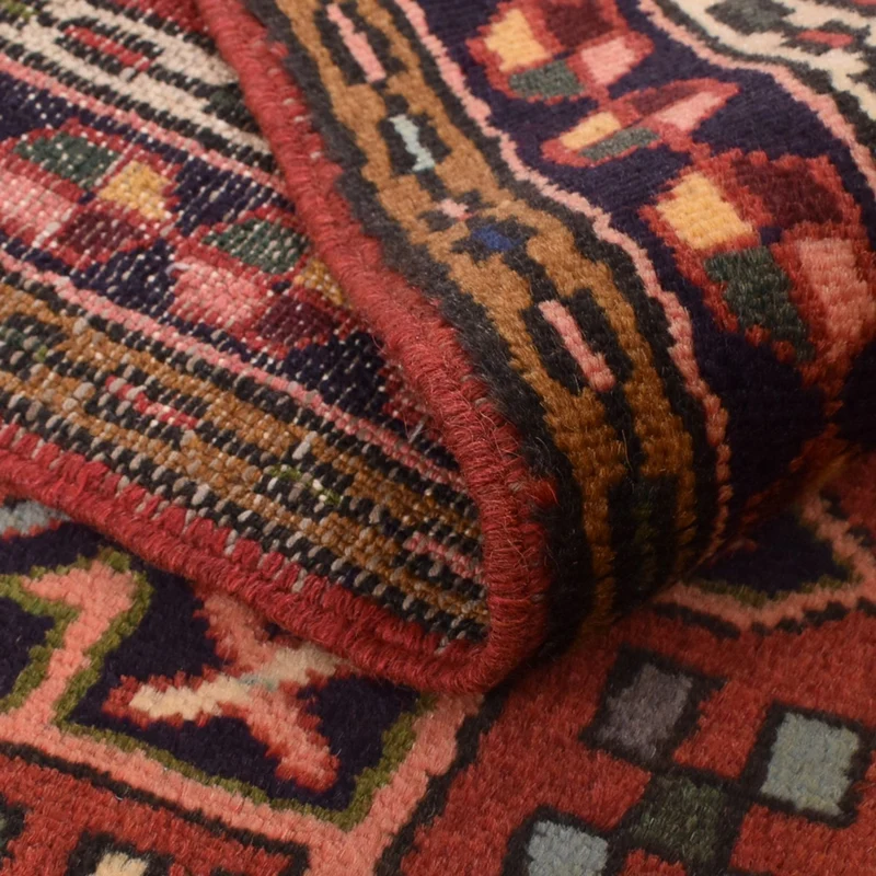 Qaraja Teppich 70x280cm - Perserteppich - rot