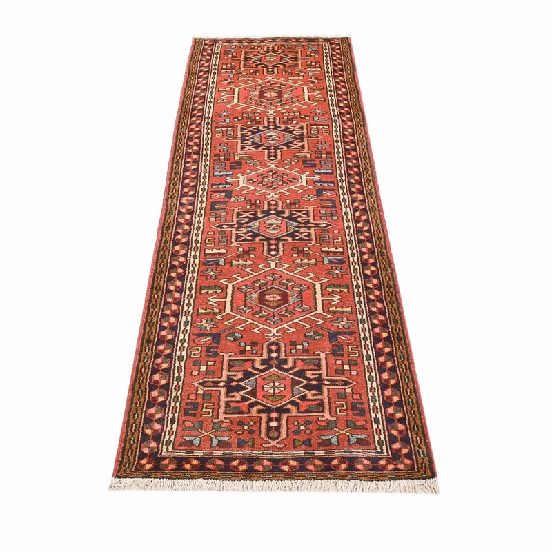 Qaraja Teppich 70x280cm - Perserteppich - rot